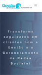 Mobile Screenshot of gestaoderedessociais.com